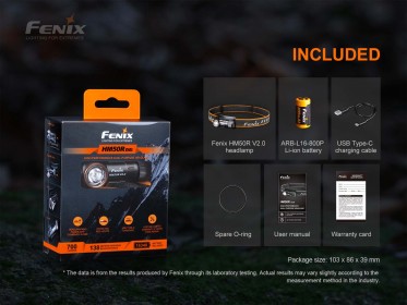 Nabíjecí čelovka Fenix HM50R V2.0