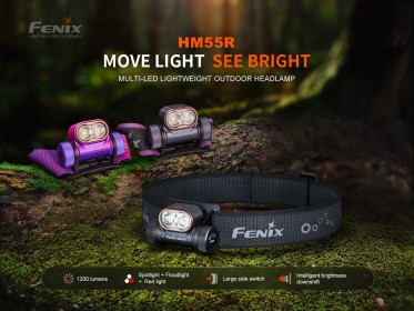 Nabíjecí čelovka Fenix HM55R