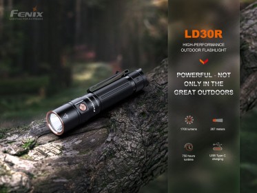 Nabíjecí LED svítilna Fenix LD30R