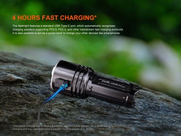 Nabíjecí pátrací svítilna Fenix LR35R PRO