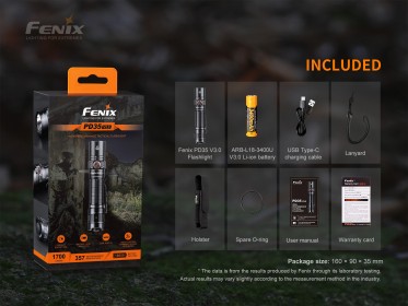 LED svítilna Fenix PD35 V3.0