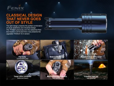 Fenix TK35 UE V2.0 + nabíjecí sada