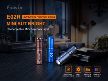 Nabíjecí svítilna Fenix E02R