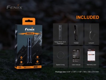 LED svítilna Fenix PD32 V2.0