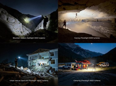 Nabíjecí LED svítilna Fenix LR50R V2.0
