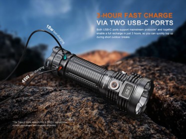 Nabíjecí LED svítilna Fenix LR50R V2.0