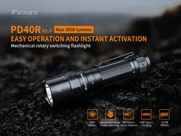 Nabíjecí svítilna Fenix PD40R V2.0