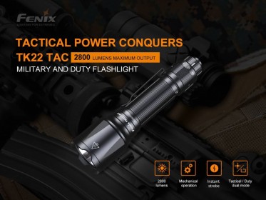 Taktická svítilna Fenix TK22 TAC