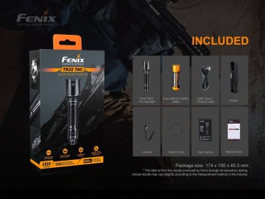 Taktická svítilna Fenix TK22 TAC