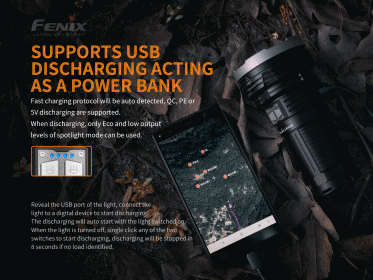 Nabíjecí LED svítilna Fenix LR40R