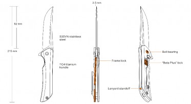 Nůž Ruike Hussar M121-TZ