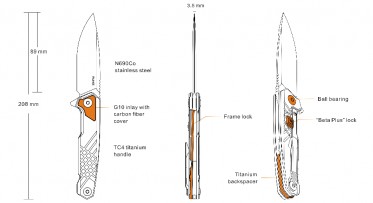 Nůž Ruike M875-TZ