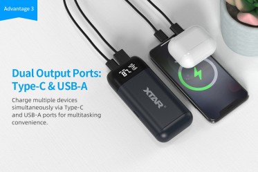 Rychlá USB nabíječka PB2SL pro Li-ion akumulátory