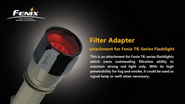 Červený filtr Fenix AOF-M