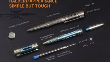 Titanové taktické pero Fenix T5Ti