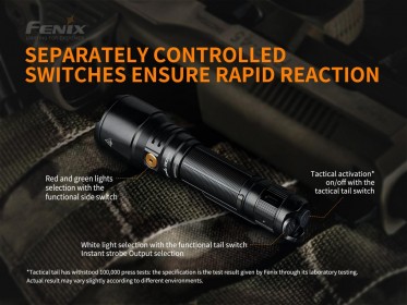 Taktická nabíjecí svítilna Fenix TK26R