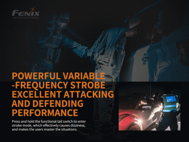 Taktická nabíjecí svítilna Fenix TK26R
