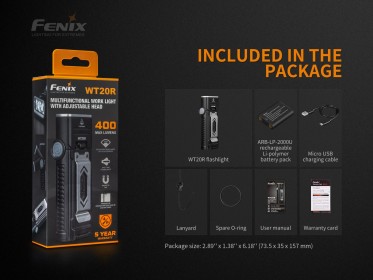 LED svítilna Fenix WT20R