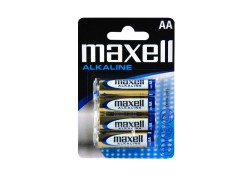 Tužková AA alkalická baterie Maxell 4ks