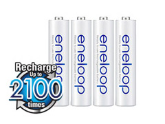 Panasonic Eneloop AAA NiMH 4ks 2100 cyklů