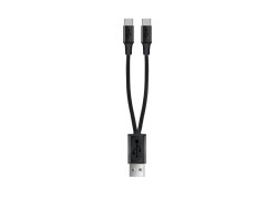 Dvojnásobný nabíjecí micro USB kabel