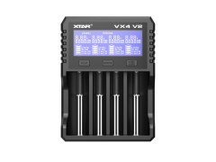 Čtyřkanálová USB nabíječka VX4 V2 (Li-ion a NiMH)