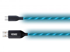 Kabel USB-C 100 cm svítící