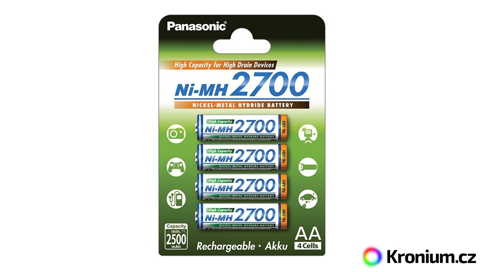 Аккумуляторы panasonic 2700