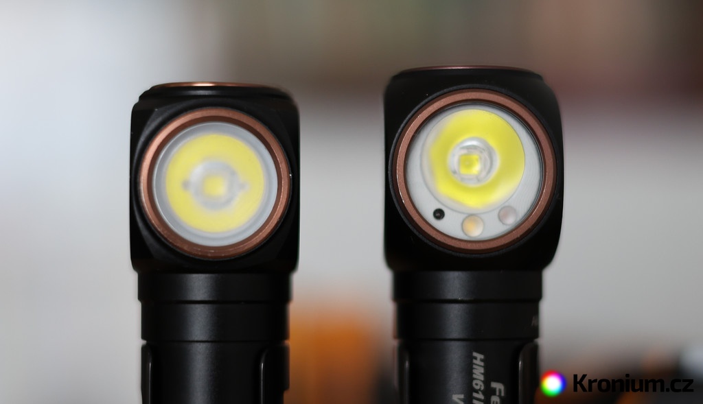 Reflektory čelovek Fenix HM61R V2.0 a V3.0